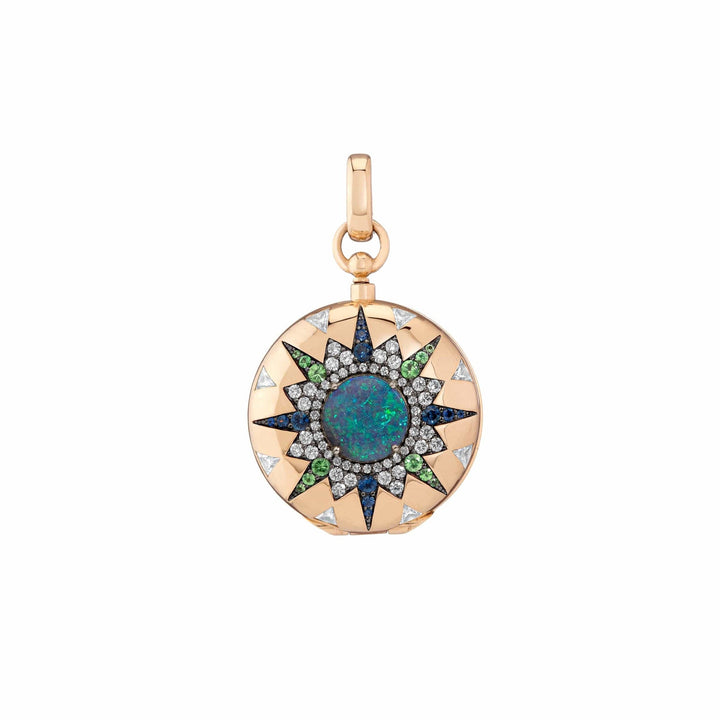 Mined + Found Pendants direction major, Australian opal