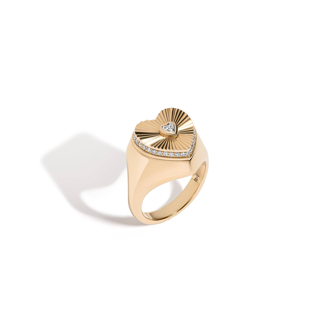 Mined + Found Rings sweet life ring, diamond