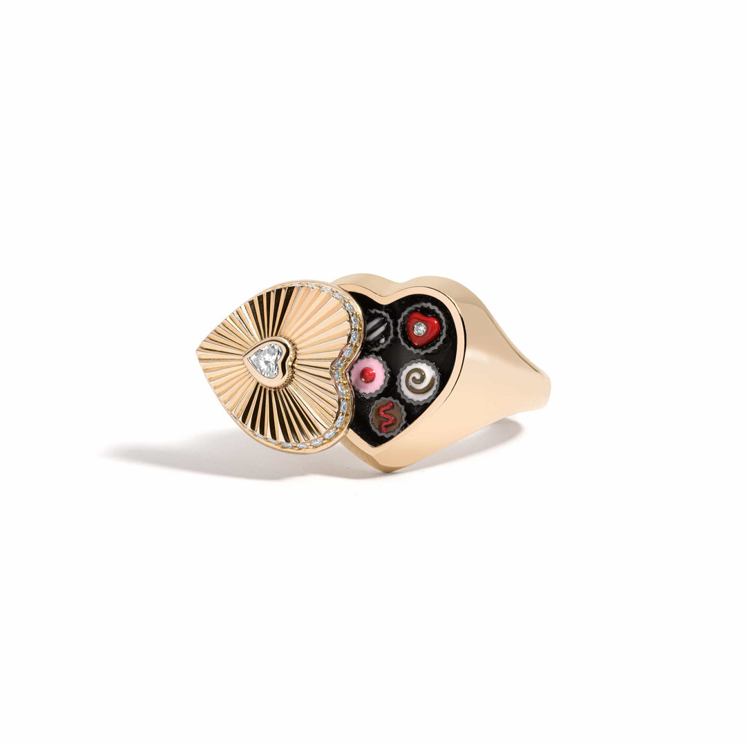 Mined + Found Rings sweet life ring, diamond