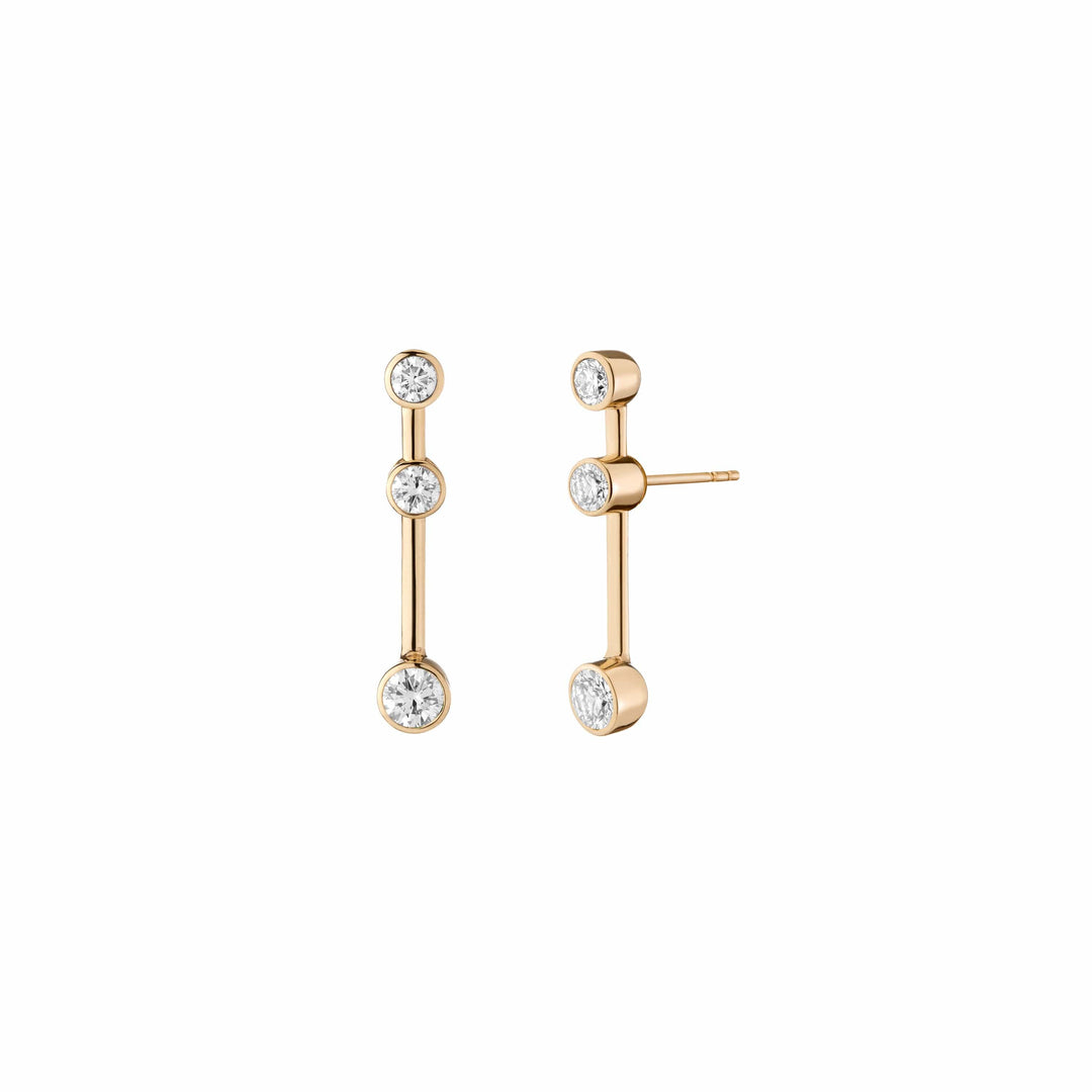 Mined + Found Earrings venture earrings, diamond